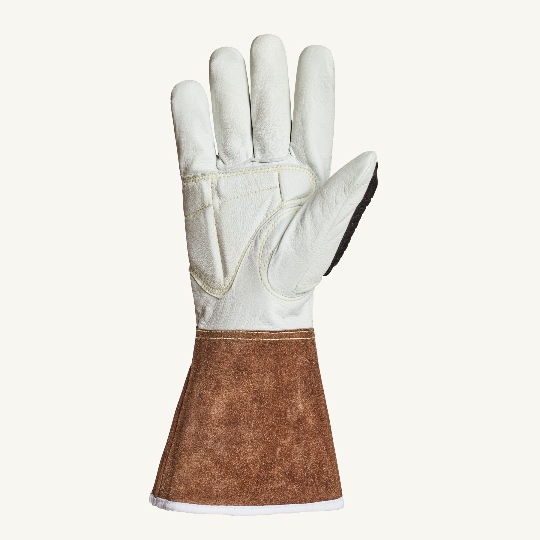 378GKGVBG - Superior Glove® Endura® Cut-Resistant Goatskin Anti-Impact Gauntlet Driver Gloves